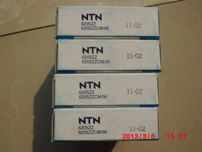 日本原裝軸承NTN深溝球6205ZZCM/5K 廠家價(jià)格、圖片與批發(fā)指南